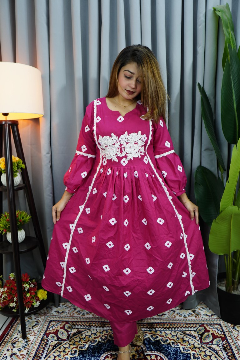 Pink round Two Pcs 01 - Image 2