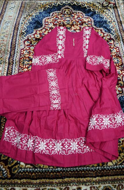 Pink round Two Pcs 02