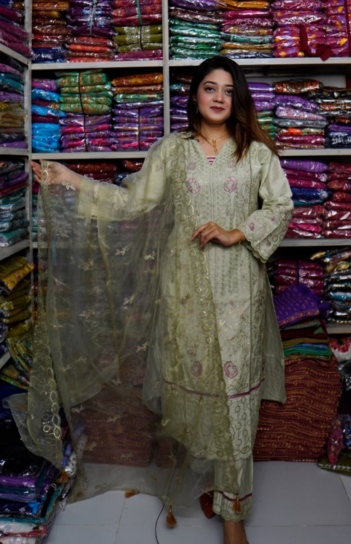 Pastel Green Three pcs