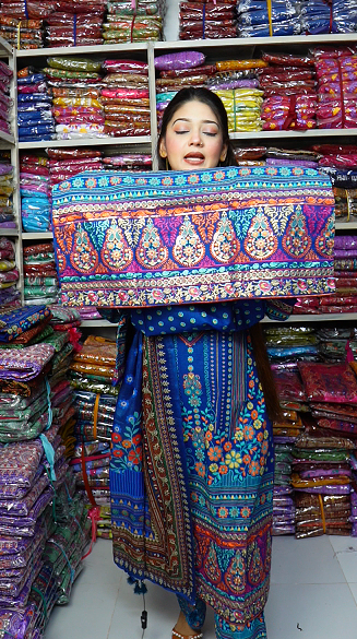 Royal Blue Three Pcs - Image 2