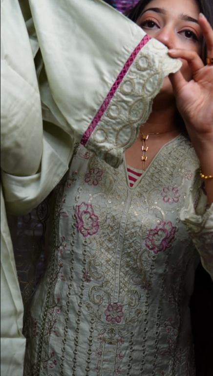 Pastel Green Three pcs - Image 7