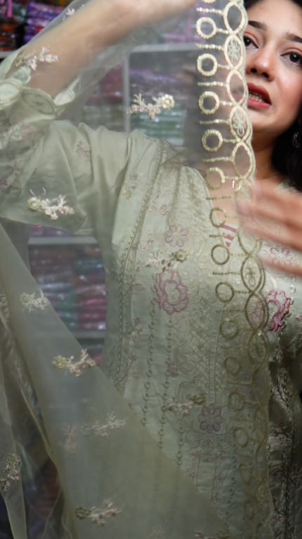 Pastel Green Three pcs - Image 5